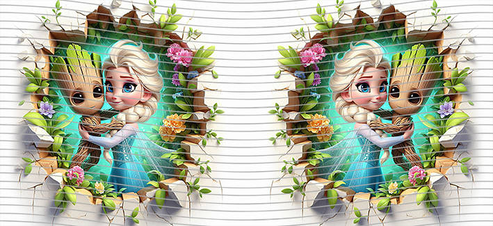 16oz Disney style-D-1